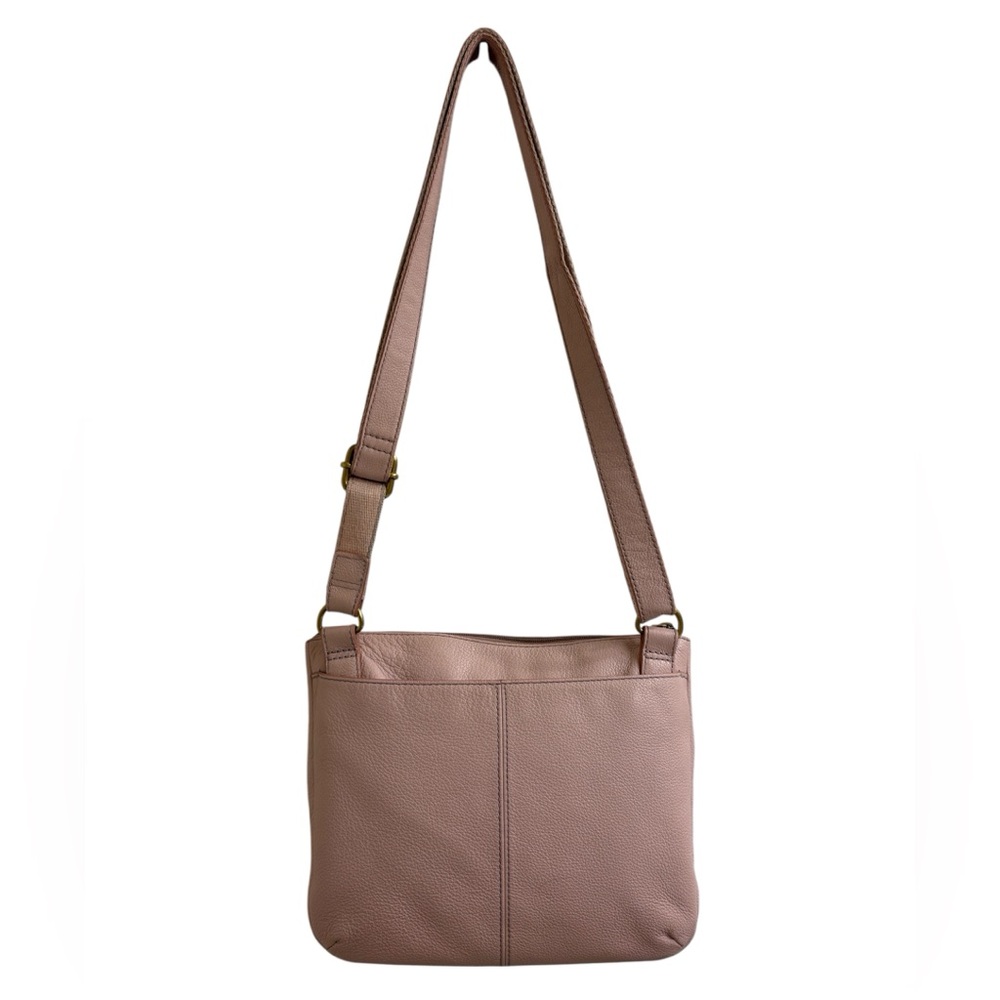Fossil Blush Pink Leather Crossbody Bag - Picture 3 of 9